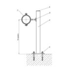 Крепление трубопроводов к полу
