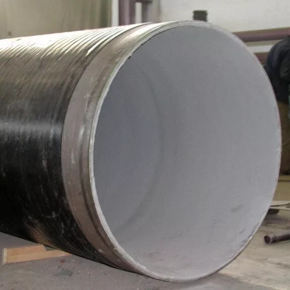 Труба стальная с внутренним антикоррозийным покрытием 377х7 мм Сталь 10 ГОСТ 10704-91