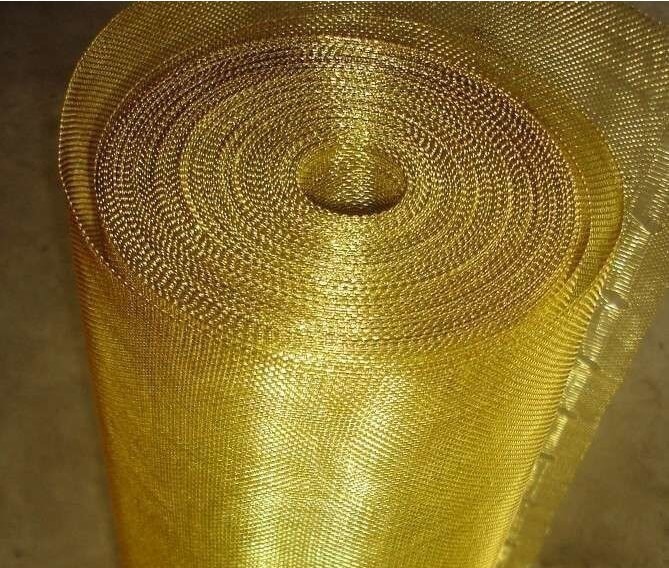 Латунная тканая сетка Л80 ГОСТ 6613-86